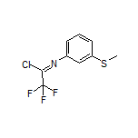 2,2,2-三氟-N-[3-(甲硫基)苯基]亚氨代乙酰氯