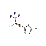 2,2,2-三氟-N-(5-甲基-2-噻唑基)亚氨代乙酰氯