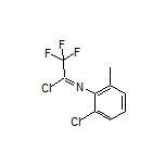 N-(2-氯-6-甲基苯基)-2,2,2-三氟亚氨代乙酰氯