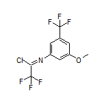 2,2,2-三氟-N-[3-甲氧基-5-(三氟甲基)苯基]亚氨代乙酰氯
