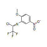 2,2,2-三氟-N-(2-甲氧基-5-硝基苯基)亚氨代乙酰氯