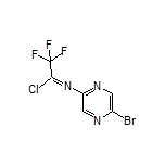 N-(5-溴-2-吡嗪基)-2,2,2-三氟亚氨代乙酰氯