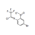 N-(4-溴-2-硝基苯基)-2,2,2-三氟亚氨代乙酰氯
