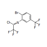 N-[2-溴-5-(三氟甲基)苯基]-2,2,2-三氟亚氨代乙酰氯