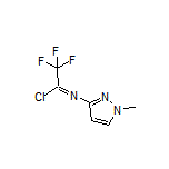 2,2,2-三氟-N-(1-甲基-3-吡唑基)亚氨代乙酰氯