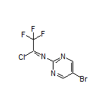 N-(5-溴-2-嘧啶基)-2,2,2-三氟亚氨代乙酰氯