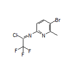 N-(5-溴-6-甲基-2-吡啶基)-2,2,2-三氟亚氨代乙酰氯