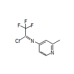 2,2,2-三氟-N-(2-甲基-4-吡啶基)亚氨代乙酰氯