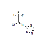 2,2,2-三氟-N-(1,3,4-噻二唑-2-基)亚氨代乙酰氯