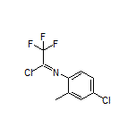 N-(4-氯-2-甲基苯基)-2,2,2-三氟亚氨代乙酰氯