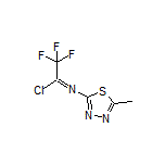2,2,2-三氟-N-(5-甲基-1,3,4-噻二唑-2-基)亚氨代乙酰氯