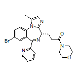(S)-3-[8-溴-1-甲基-6-(2-吡啶基)-4H-苯并[f]咪唑并[1,2-a][1,4]二氮杂卓-4-基]-1-(4-吗啉基)-1-丙酮