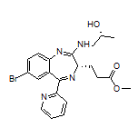 3-[(S)-7-溴-2-[[(R)-2-羟基丙基]氨基]-5-(2-吡啶基)-3H-苯并[e][1,4]二氮杂卓-3-基]丙酸甲酯