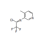 2,2,2-三氟-N-(4-甲基-3-吡啶基)亚氨代乙酰氯