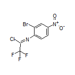 N-(2-溴-4-硝基苯基)-2,2,2-三氟亚氨代乙酰氯
