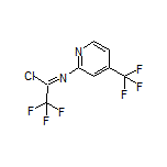 2,2,2-三氟-N-[4-(三氟甲基)-2-吡啶基]亚氨代乙酰氯