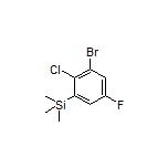 (3-溴-2-氯-5-氟苯基)三甲基硅烷