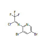 N-(3,5-二溴-2-吡啶基)-2,2,2-三氟亚氨代乙酰氯