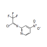 2,2,2-三氟-N-(4-硝基-2-吡啶基)亚氨代乙酰氯