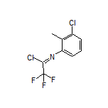 N-(3-氯-2-甲基苯基)-2,2,2-三氟亚氨代乙酰氯