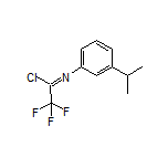 2,2,2-三氟-N-(3-异丙基苯基)亚氨代乙酰氯