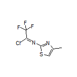2,2,2-三氟-N-(4-甲基-2-噻唑基)亚氨代乙酰氯