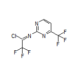 2,2,2-三氟-N-[4-(三氟甲基)-2-嘧啶基]亚氨代乙酰氯