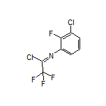 N-(3-氯-2-氟苯基)-2,2,2-三氟亚氨代乙酰氯