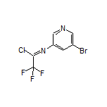 N-(5-溴-3-吡啶基)-2,2,2-三氟亚氨代乙酰氯