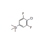 (4-氯-3,5-二氟苯基)三甲基硅烷