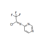 2,2,2-三氟-N-(4-嘧啶基)亚氨代乙酰氯
