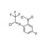 2,2,2-三氟-N-(4-氟-2-硝基苯基)亚氨代乙酰氯