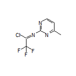 2,2,2-三氟-N-(4-甲基-2-嘧啶基)亚氨代乙酰氯