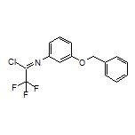 N-[3-(苄氧基)苯基]-2,2,2-三氟亚氨代乙酰氯