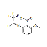2,2,2-三氟-N-(3-甲氧基-2-硝基苯基)亚氨代乙酰氯