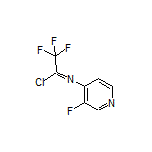 2,2,2-三氟-N-(3-氟-4-吡啶基)亚氨代乙酰氯