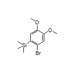 (2-溴-4,5-二甲氧基苯基)三甲基硅烷