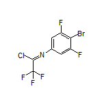 N-(4-溴-3,5-二氟苯基)-2,2,2-三氟亚氨代乙酰氯