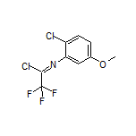 N-(2-氯-5-甲氧基苯基)-2,2,2-三氟亚氨代乙酰氯