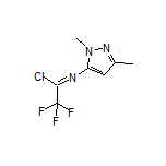 N-(1,3-二甲基-5-吡唑基)-2,2,2-三氟亚氨代乙酰氯