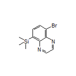 5-溴-8-(三甲基硅基)喹喔啉