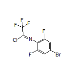 N-(4-溴-2,6-二氟苯基)-2,2,2-三氟亚氨代乙酰氯