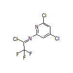 N-(4,6-二氯-2-吡啶基)-2,2,2-三氟亚氨代乙酰氯