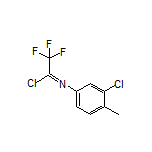 N-(3-氯-4-甲基苯基)-2,2,2-三氟亚氨代乙酰氯