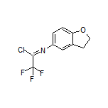 N-(2,3-二氢苯并呋喃-5-基)-2,2,2-三氟亚氨代乙酰氯