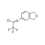 N-(1,3-二氢异苯并呋喃-5-基)-2,2,2-三氟亚氨代乙酰氯