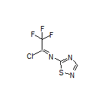 2,2,2-三氟-N-(1,2,4-噻二唑-5-基)亚氨代乙酰氯