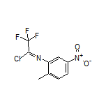 2,2,2-三氟-N-(2-甲基-5-硝基苯基)亚氨代乙酰氯