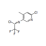 N-(6-氯-4-甲基-3-吡啶基)-2,2,2-三氟亚氨代乙酰氯