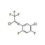N-(5-氯-2,4-二氟苯基)-2,2,2-三氟亚氨代乙酰氯